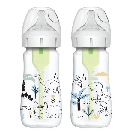 Dr Browns Wideneck Tåteflaske 270 ml 2 pk  - Dino