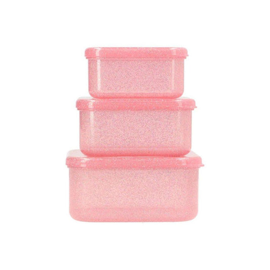 Tutete Lunsje Boks Glitter Rosa