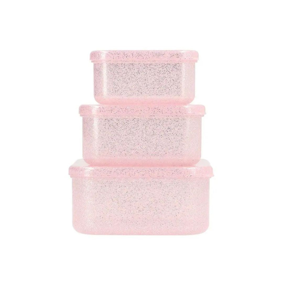 Tutete Lunsje Boks Glitter Lys Rosa