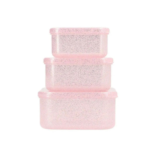 Tutete Lunsje Boks Glitter Lys Rosa