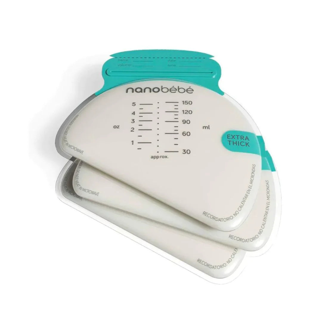 Nanobebe Fryseposer til Brystmelk 50stk