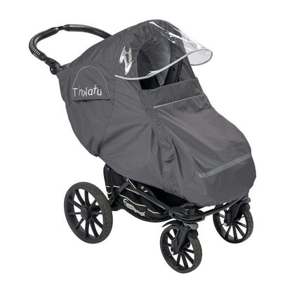 Tinkafu Regntrekk Magicprint Mørk Grå