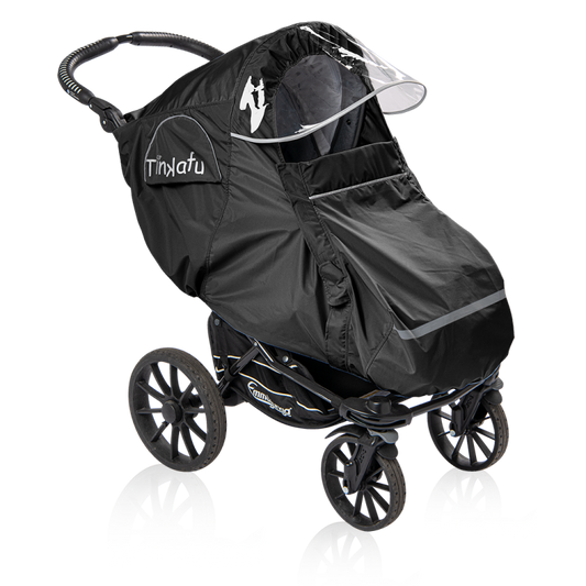 Tinkafu Regntrekk med skjerm Svart