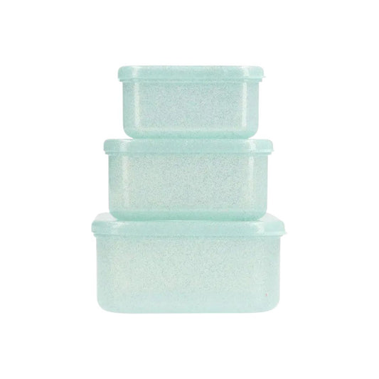 Tutete Lunsje Boks Glitter Grønn