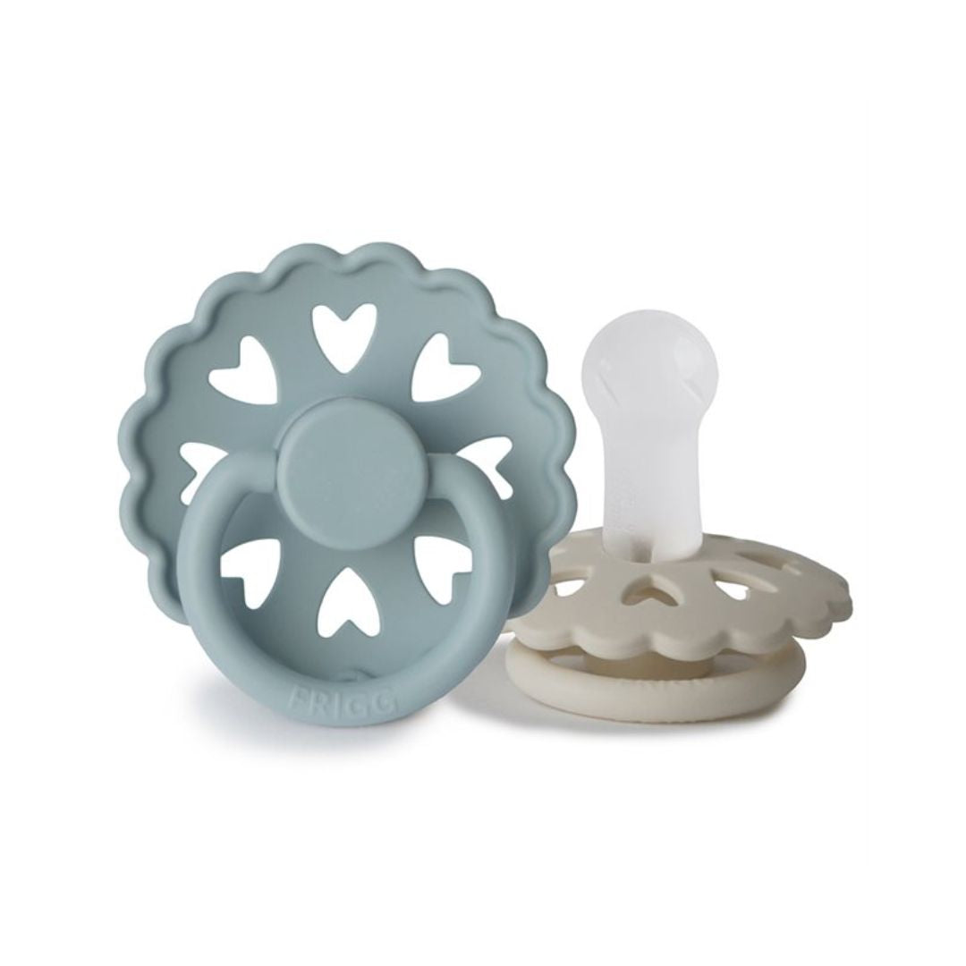 Frigg Fairytale Smokk Silikon Str 2 - Blue/Grey