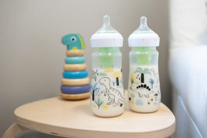 Dr Browns Wideneck Tåteflaske 270 ml 2 pk  - Dino