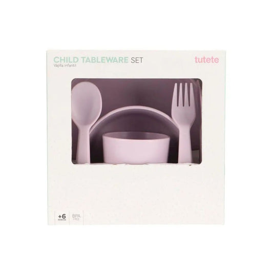 Tutete Barneservise - Lilla