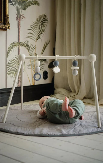 Najell Treleker til Babygym i tre - Mercury Grey