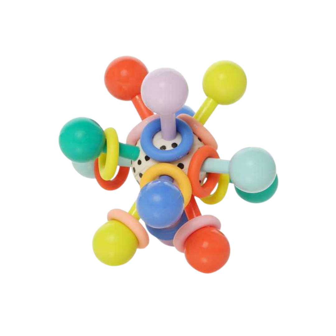 Manhattan Toy Aktivitetsleke Teether Atom Colourpop