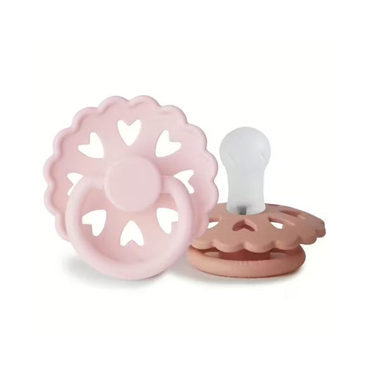 Frigg Fairytale Smokk Silikon Str 2 - Peach/Pink