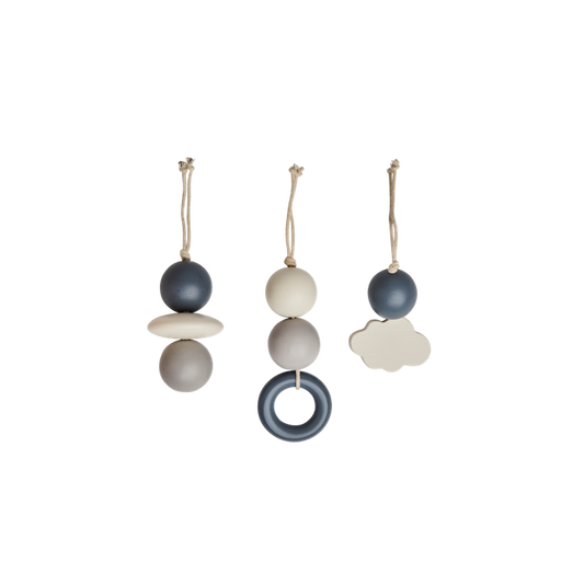 Najell Treleker til Babygym i tre - Mercury Grey
