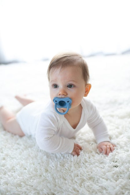 Dr Brown Smokker 0-6 - Blå