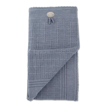 Lillelam Mellomblå Pledd Classic