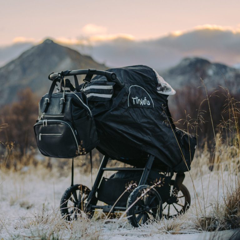 Tinkafu Regntrekk med skjerm Svart