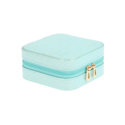 Tutete Liten Glitter Smykkeskrin Grønn