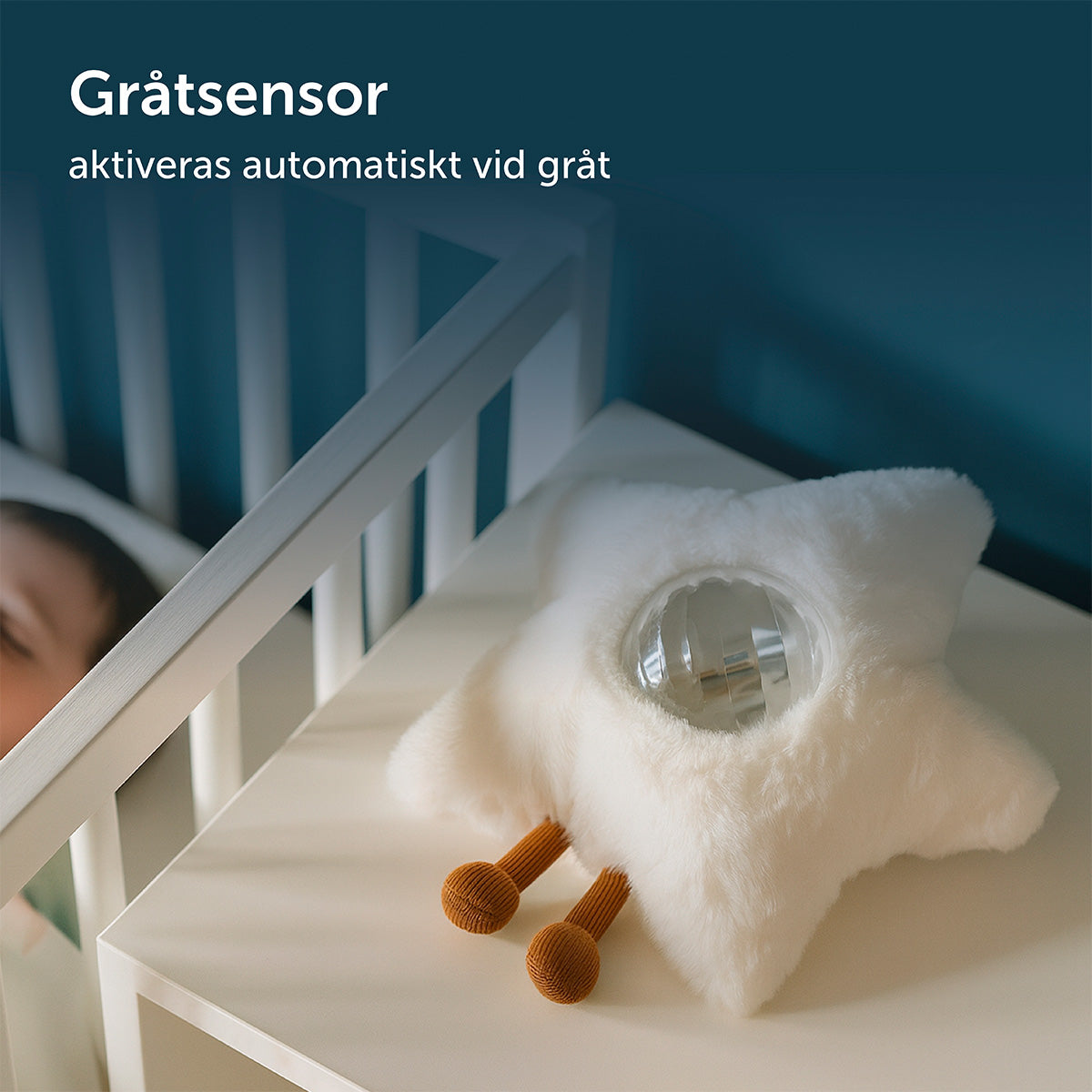 Zazu Projektor Gaia Galaxy Hvit
