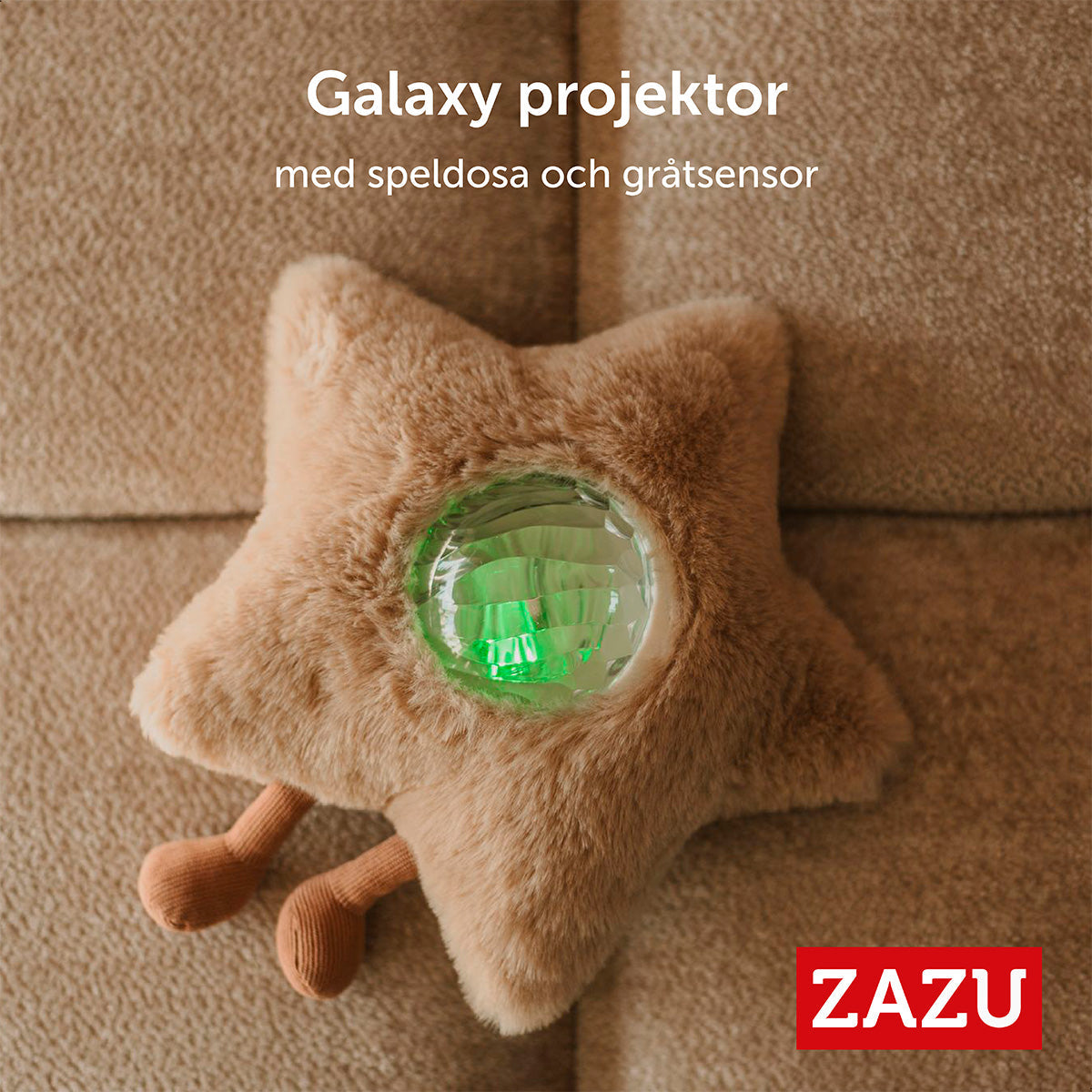 Zazu Projektor Gaia Galaxy Taupe