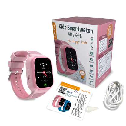 Zazu Smart Watch 4G Pink