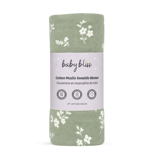 Baby Bliss Swaddle Musselinteppe Blooming Daisy