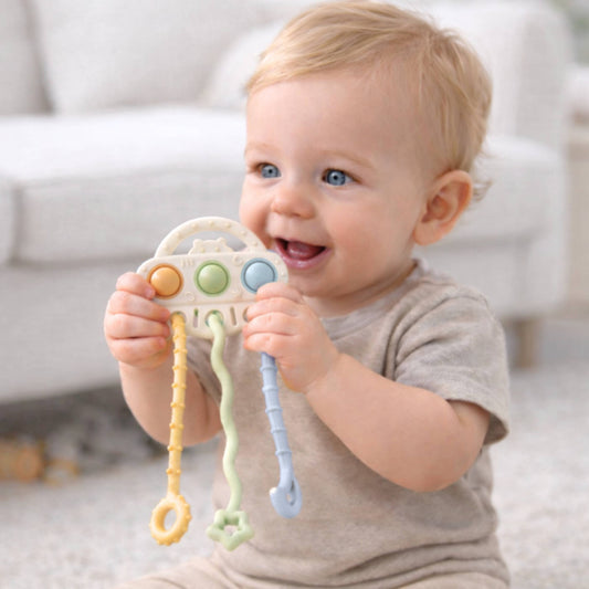 Baby Bliss Sensory Pull String Toy