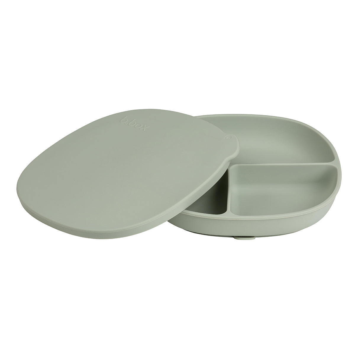 B.box Silikon Tallerken - Sage