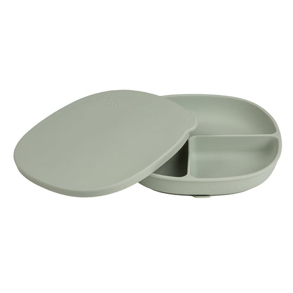B.box Silikon Tallerken - Sage