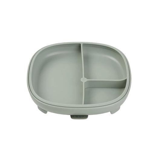 B.box 2-i-1 Tallerken med sugekopp Sage