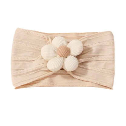 Baby Bliss Baby Flower Headband Sand
