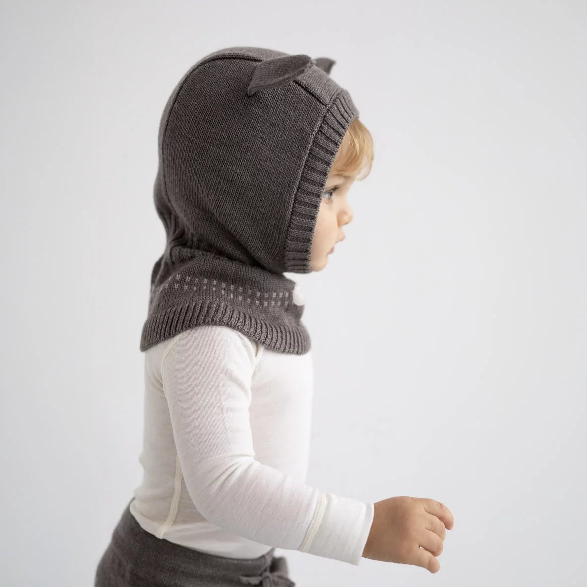 Lillelam Balaclava Lammi -  Lys Beige