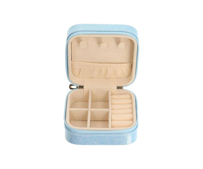 Tutete Liten Glitter Smykkeskrin Blå