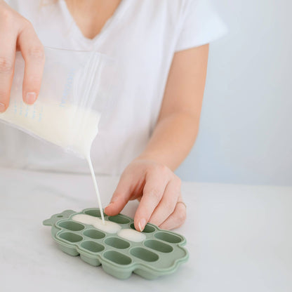 Baby Bliss Silikon Frysebrett til Babymat Bl