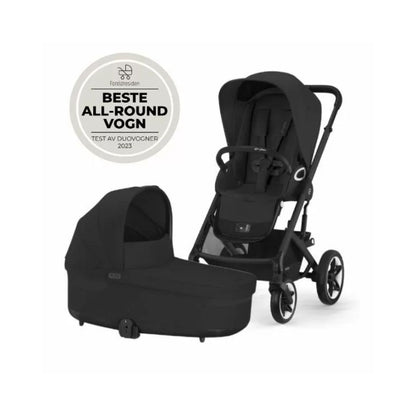 Cybex Talos S Lux Duo Vogn - Moon Black