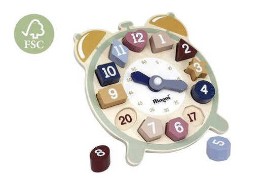 Magni Klokke Puslespill i tre