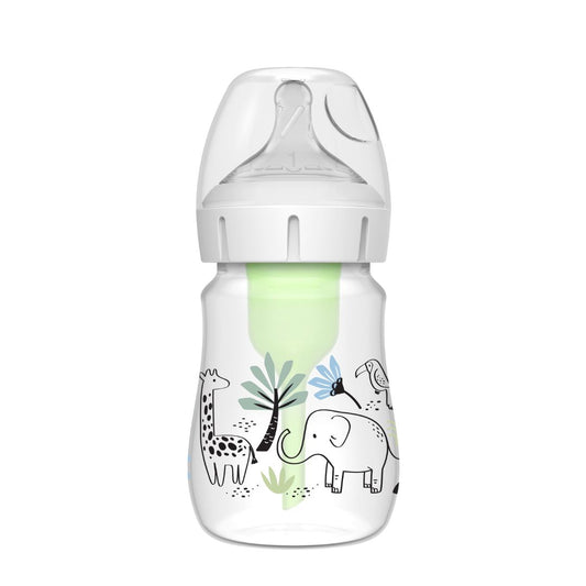 Dr Browns Wideneck Tåteflaske 150 ml - Jungel
