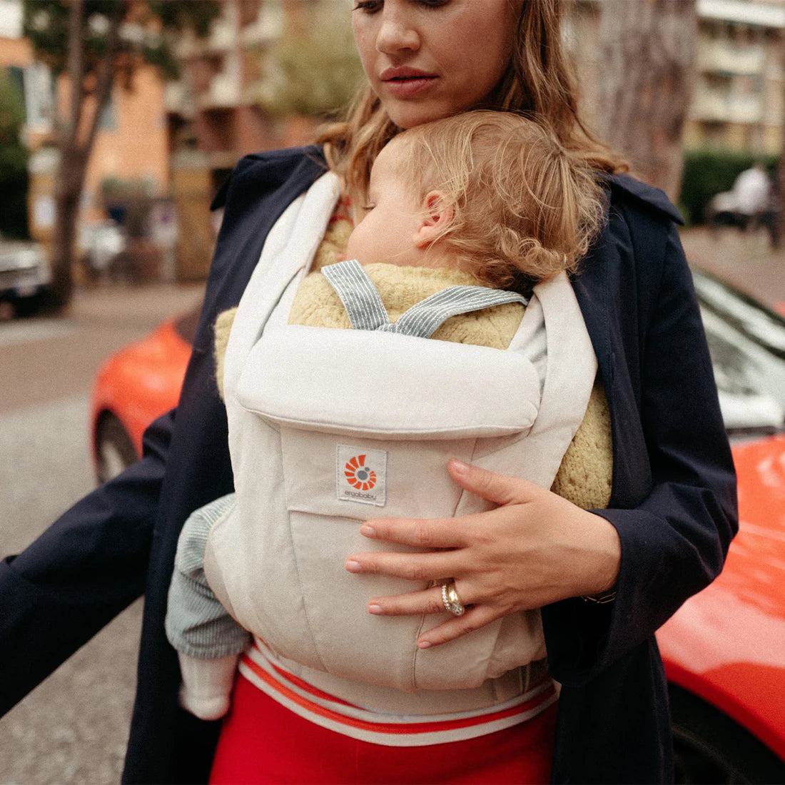 Ergobaby Omni Deluxe Bæresele Bomull Beige