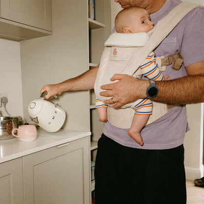 Ergobaby Omni Deluxe Bæresele Lin Naturlig