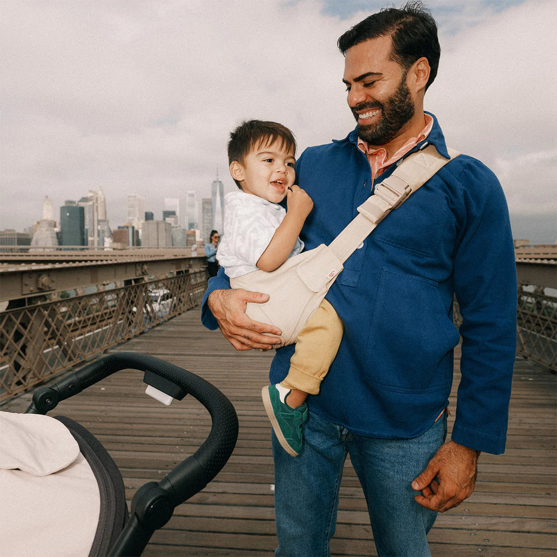 Ergobaby Upsie Slyng Bæresele - Beige