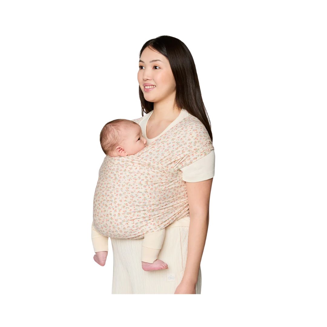 Ergobaby Aura Wrap Knit - Dainty Blooms