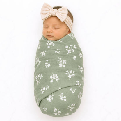 Baby Bliss Swaddle Musselinteppe Blooming Daisy