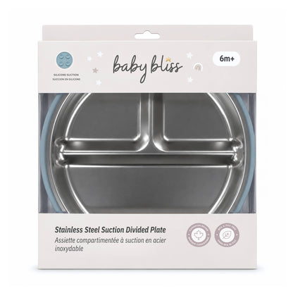 Baby Bliss Tallerken i Rustfritt Stål Dusty Teal