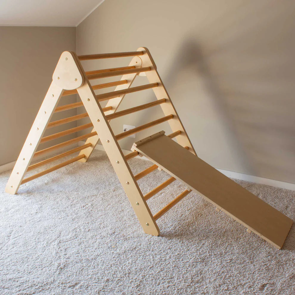 Kidera Stor Klatrestativ - Klatretrekant m/sklie