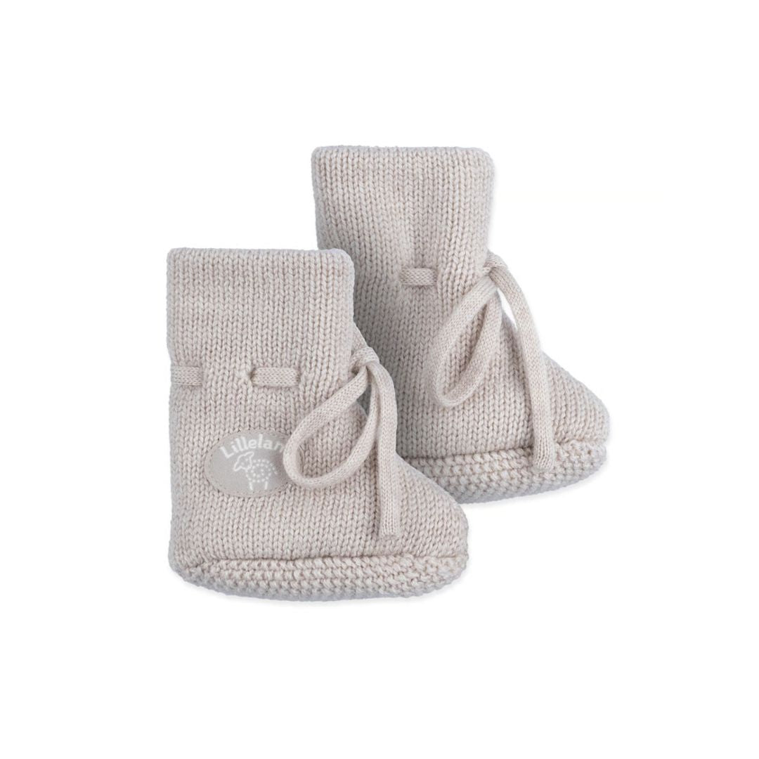 Lillelam Lys Beige Babytøfler Classic