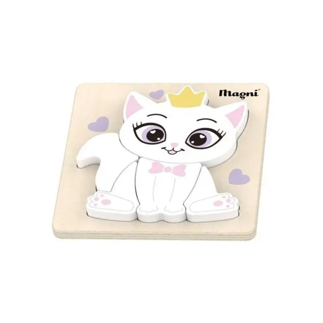 Magni Prinsesse Katt Puslespill