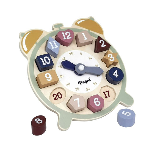 Magni Klokke Puslespill i tre