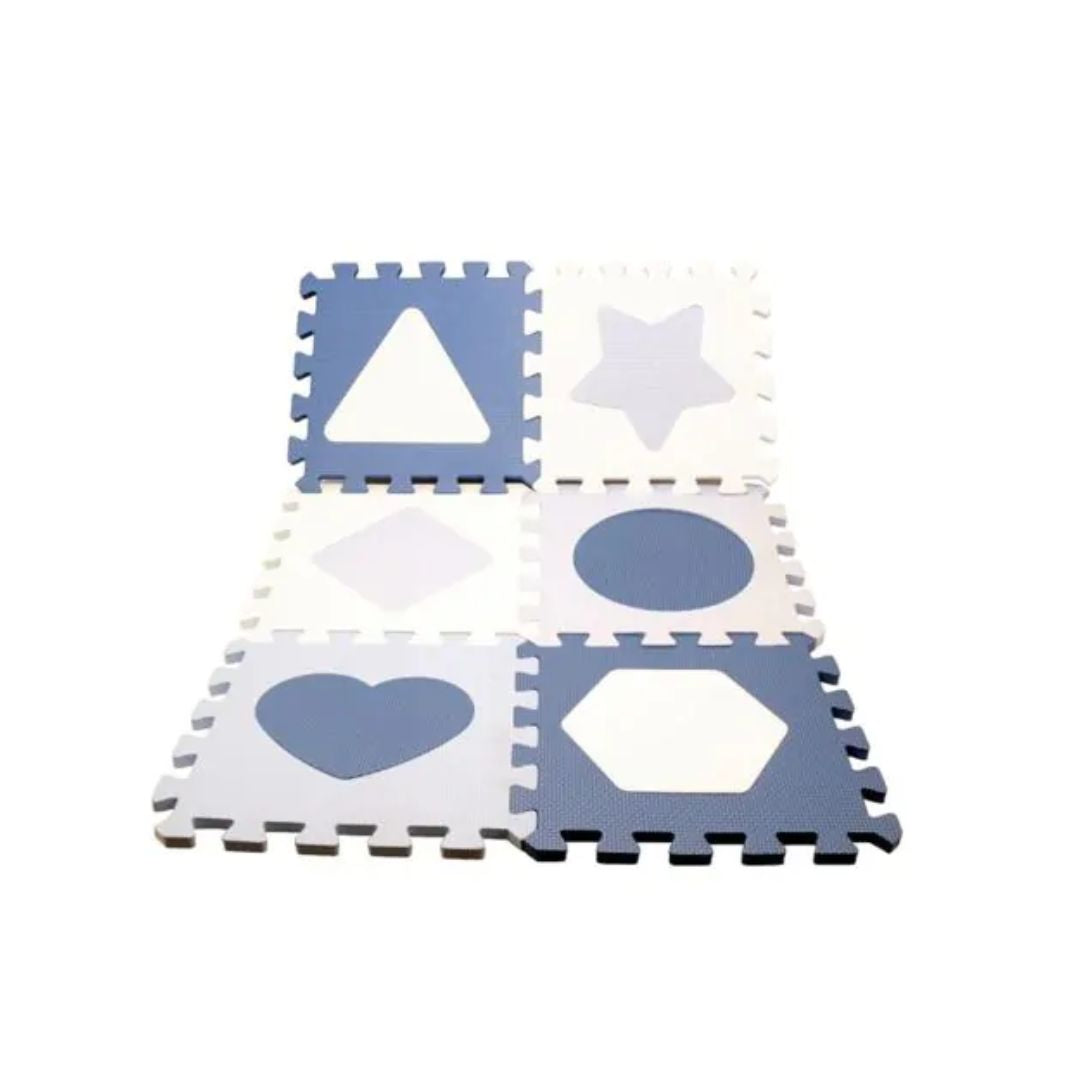 Magni Gulvpuslespill Lekematte - Blå