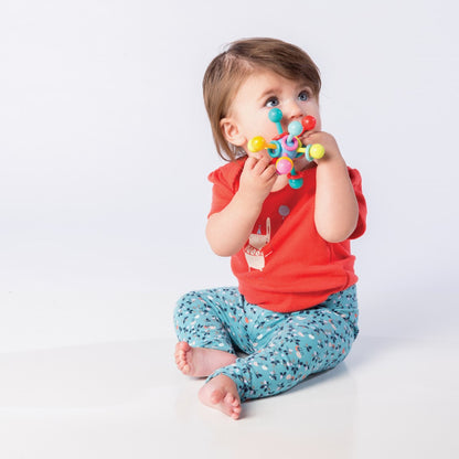Manhattan Toy Aktivitetsleke Teether Atom Colourpop