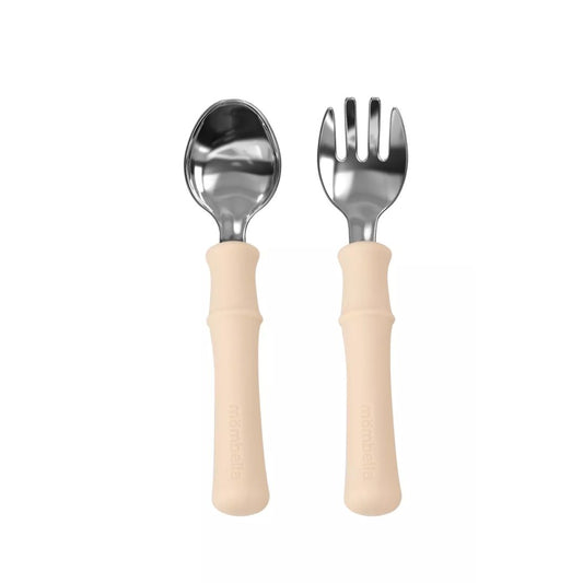 Mombella Gaffel og Skje - Beige
