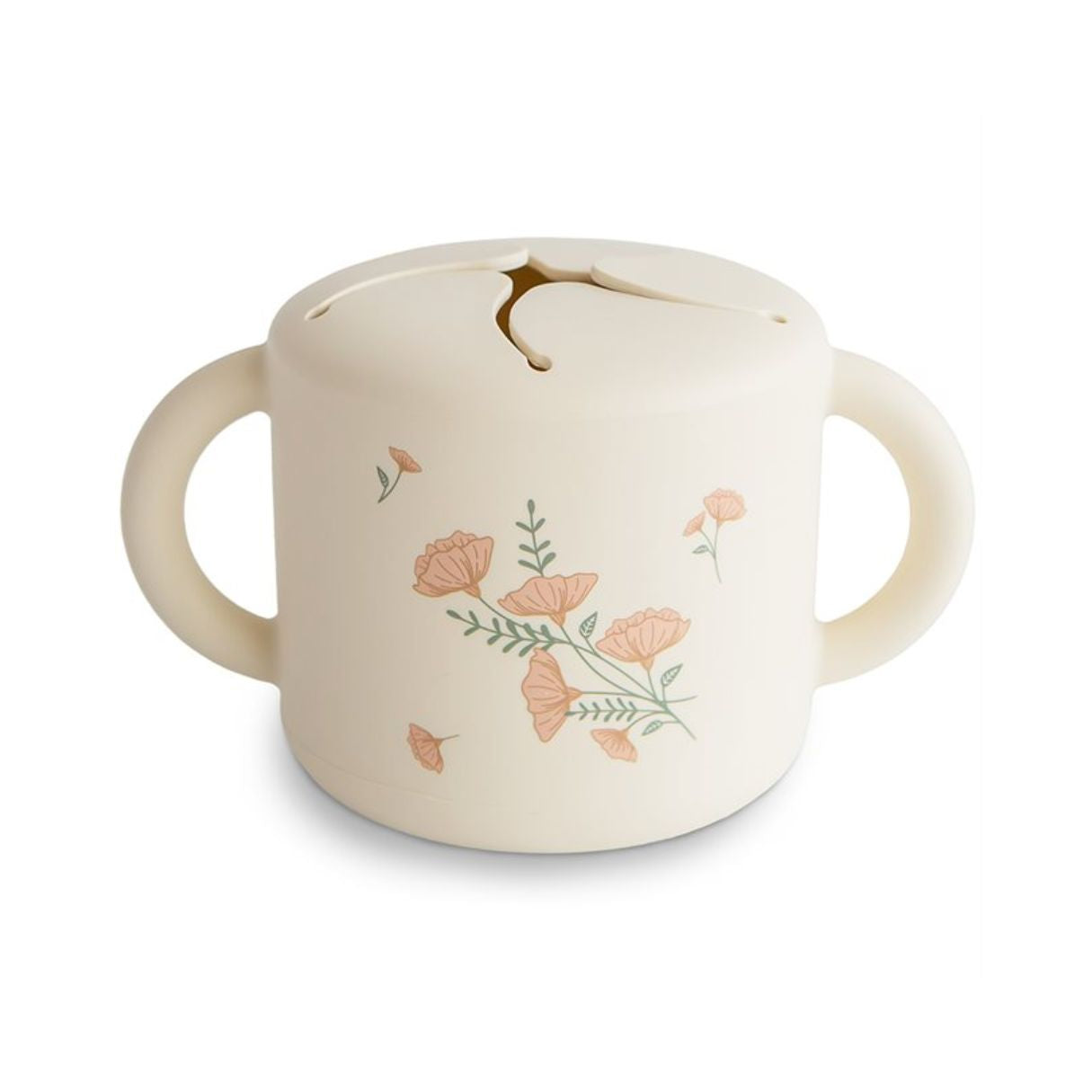 Mushie Snack Kopp Blomster