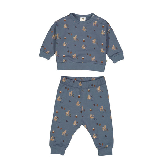 Müsli Genser og Bukse str 56 (0-3m) - Deerprint