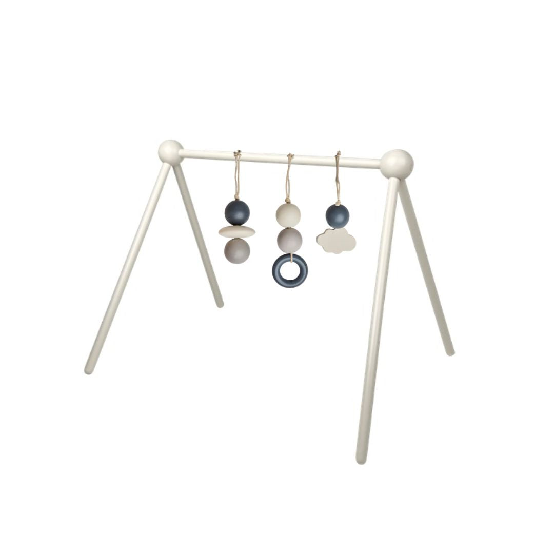 Najell Treleker til Babygym i tre - Mercury Grey